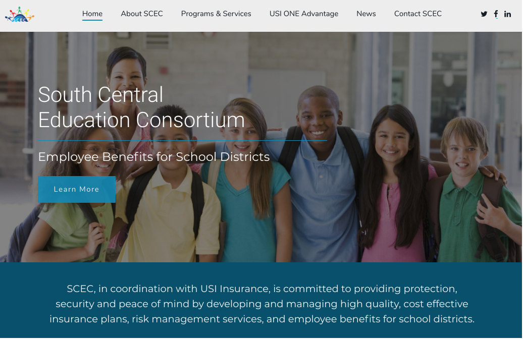 Educational Consortium UX Website